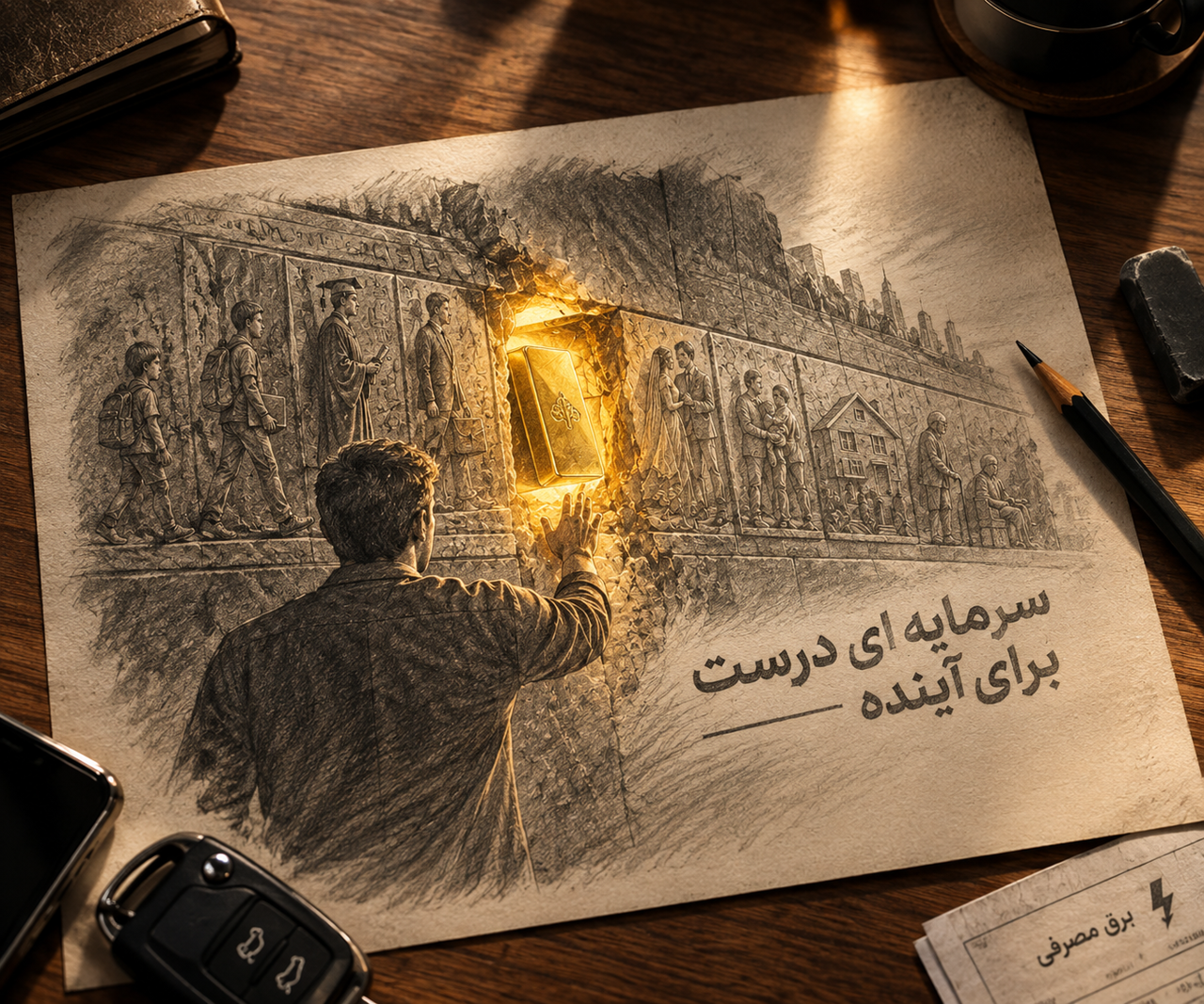 بیمه طلا چیست؟ بررسی تخصصی ساختار، نحوه عملکرد، مزایا و تفاوت آن با خرید طلای فیزیکی